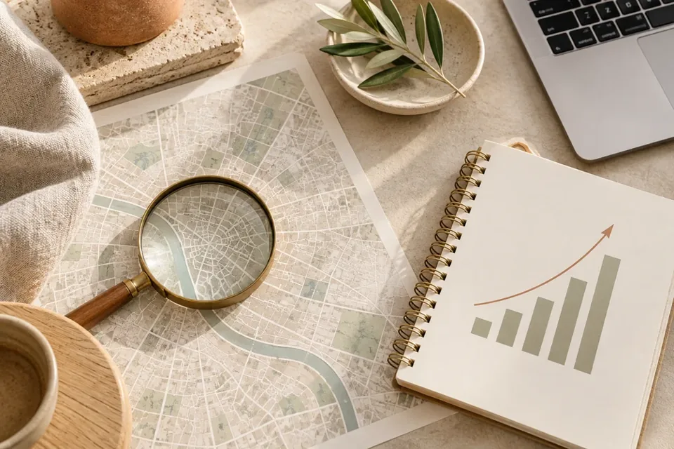 SEO & visibility service illustration
