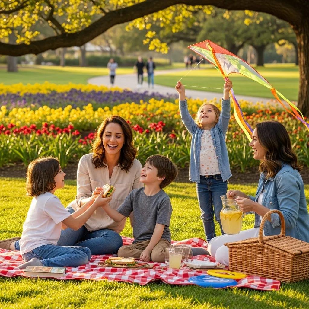 Therapist enjoying quality time outdoors, emphasizing work-life balance