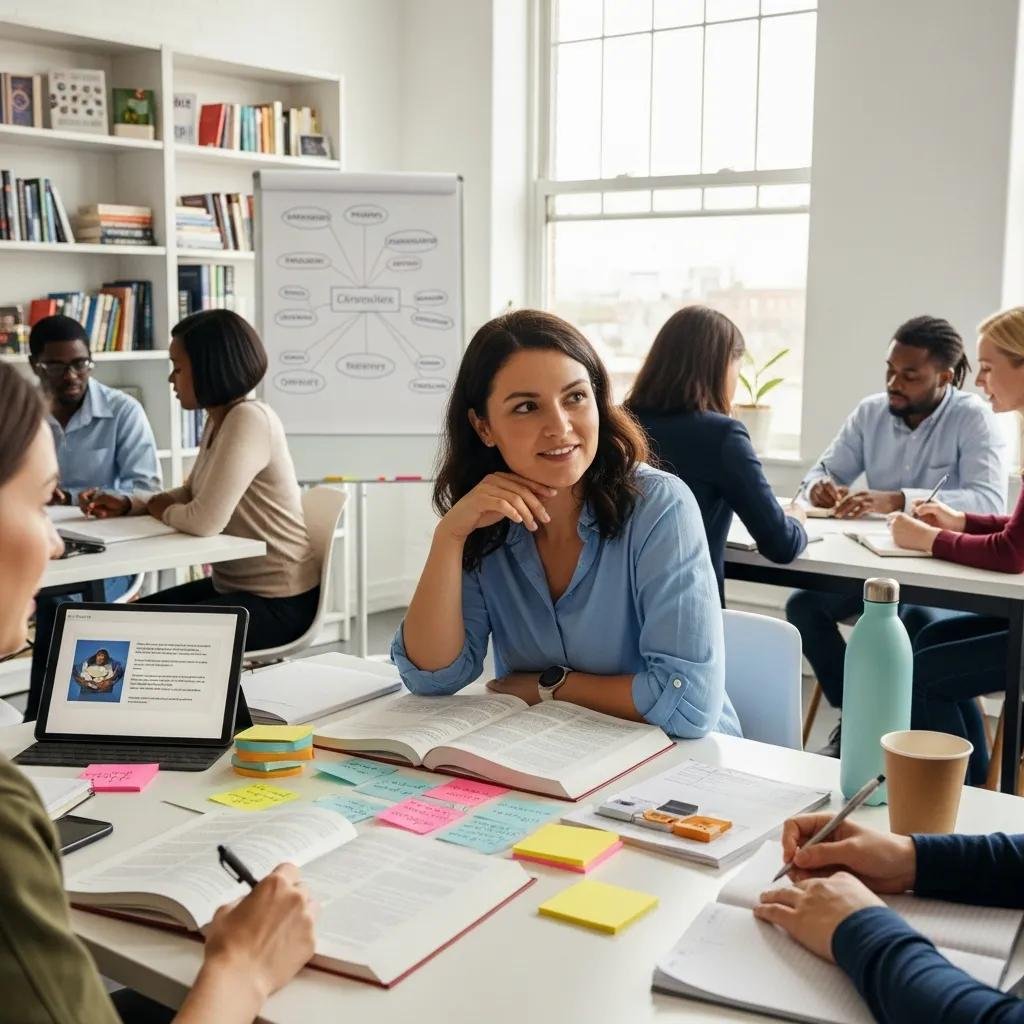 Therapist participating in a workshop, highlighting the benefits of professional memberships