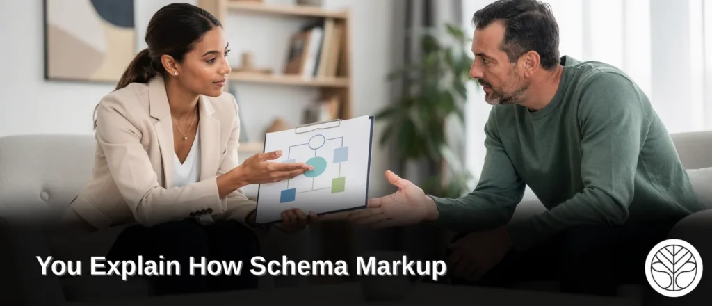 Therapeia Web Design packages include semantic SEO and schema markup built specifically for mental health