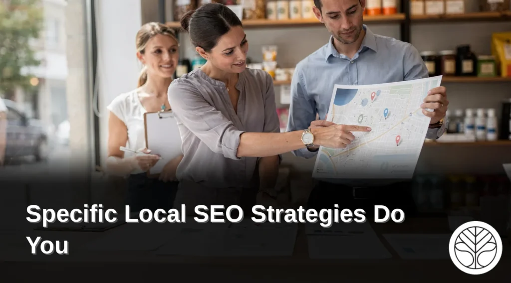 Local SEO optimizes a practice's online presence so it appears prominently when potential clients search