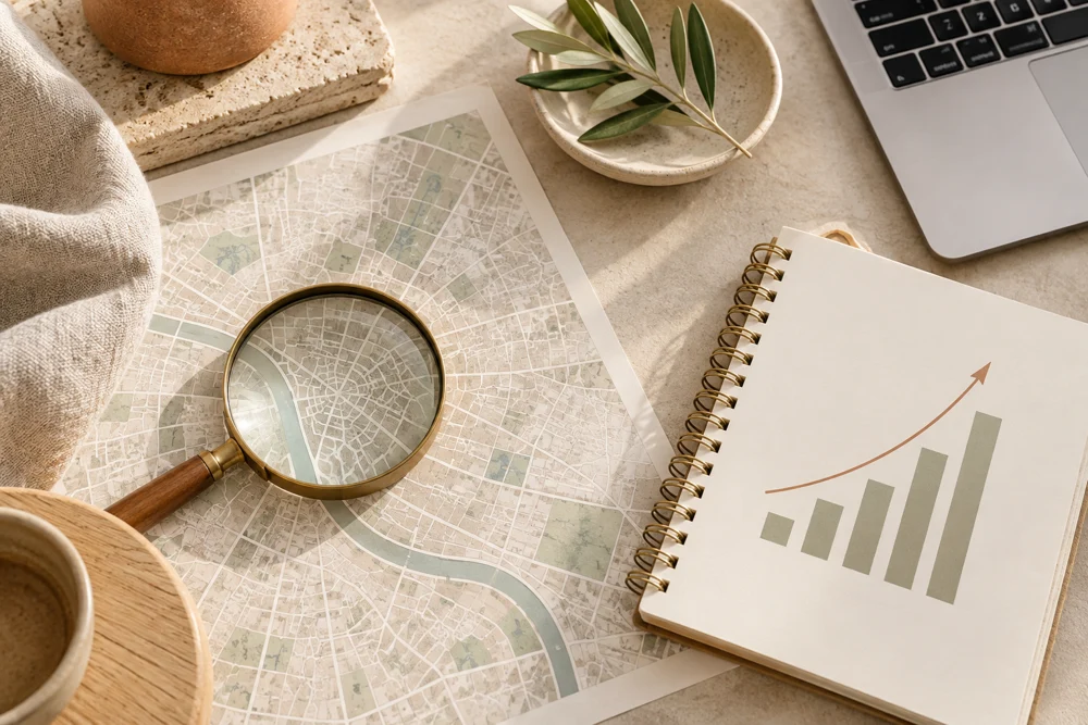 SEO & visibility service illustration