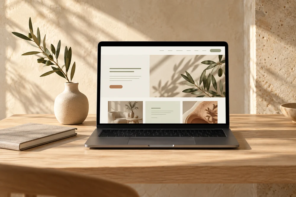 Website from scratch service illustration